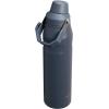 Stanley IceFlow Fast Flow Water Bottle 36 oz | Angled Spout Lid | Lightweight and Leakproof for Travel and Sports | Insulated Stainless Steel | BPA-Free | Twilight