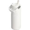 Stanley IceFlow Flip Straw 2.0 Water Bottle 24 OZ | Built-In Straw with Larger Opening | Lightweight & Leak-Resistant | Insulated Stainless Steel | BPA-Free | Blue Sky(Frost)