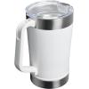 Stanley Stay-Chill Pitcher 64 oz | Cold Water, Beer, and Drink Pitcher with Lid | Large Capacity Durable Beverage Container with Handle | Insulated Stainless Steel | BPA-Free(Frost)