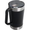 Stanley Stay-Chill Pitcher 64 oz | Cold Water, Beer, and Drink Pitcher with Lid | Large Capacity Durable Beverage Container with Handle | Insulated Stainless Steel | BPA-Free(Black 2.0)