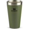 STANLEY Adventure Stacking Beer Pint Glass | Stackable Drinking Cup for Cold Beverages | Dishwasher Safe | Insulated Stainless Steel Tumbler | BPA-Free(Dried Pine)