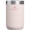 STANLEY Everyday Camp Cup 12 oz | Drink Through Lid | Cup for Coffee, Tea and Drinks | Insulated Stainless Steel | BPA-Free(Rose Quartz)