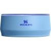 STANLEY Pet Bowl | 3-Cup (24 oz) Insulated Stainless Steel Dog & Cat Bowl | Splash-Resistant Lid | Dishwasher Safe | BPA-Free | Rose Quartz(Blue Sky)