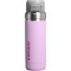 STANLEY Quick Flip GO Water Bottle 36 oz | Push Button Lid | Leakproof and Packable for Travel and Sports | Insulated Stainless Steel | BPA-Free | Soft Orchid