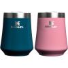 STANLEY Reserve Wine Tumbler | 11 oz Stainless Steel Travel Mug For Wine, Cocktails, Soda | Keeps Drinks Cold for Hours | BPA-Free | Black 2.0(Ponderosa Gloss & Port Shimmer)