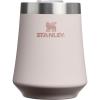 STANLEY Reserve Wine Tumbler | 11 oz Stainless Steel Travel Mug For Wine, Cocktails, Soda | Keeps Drinks Cold for Hours | BPA-Free | Black 2.0(Rose Quartz)
