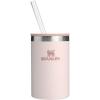 Stanley Everyday Can Cooler Cup 10 oz | Beer, Seltzers, Soda, and Energy Drinks | Doubles as Tumbler | Insulated Stainless Steel Drink Holder | BPA-Free | Rose Quartz