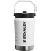 Stanley IceFlow 2.0 Flip Straw Jug with Handle 40 oz | Twist On Lid and Flip Up Straw | Leakproof for Travel and Sports | Insulated Stainless Steel | BPA-Free | Chalk