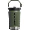 Stanley IceFlow 2.0 Flip Straw Jug with Handle 40 oz | Twist On Lid and Flip Up Straw | Leakproof for Travel and Sports | Insulated Stainless Steel | BPA-Free | Dried Pine