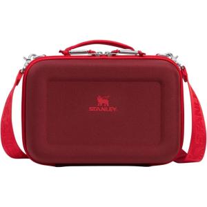 STANLEY All Day Mini Lunch Box | 4.2-quart | EVA Insulated Lunch Bag | Crush Resistant | Adjustable Strap | BPA-Free | Sea Glass Plume(Cranberry)