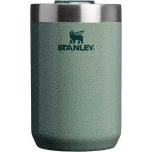 STANLEY Everyday Camp Cup 12 oz | Drink Through Lid | Cup for Coffee, Tea and Drinks | Insulated Stainless Steel | BPA-Free | Hammertone Green
