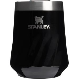 STANLEY Reserve Wine Tumbler | 11 oz Stainless Steel Travel Mug For Wine, Cocktails, Soda | Keeps Drinks Cold for Hours | BPA-Free | Black 2.0(Black Gloss)