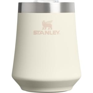 STANLEY Reserve Wine Tumbler | 11 oz Stainless Steel Travel Mug For Wine, Cocktails, Soda | Keeps Drinks Cold for Hours | BPA-Free | Black 2.0(Cream)