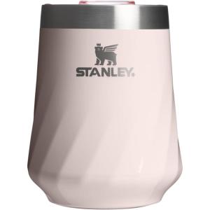 STANLEY Reserve Wine Tumbler | 11 oz Stainless Steel Travel Mug For Wine, Cocktails, Soda | Keeps Drinks Cold for Hours | BPA-Free | Black 2.0(Rose Quartz Gloss)