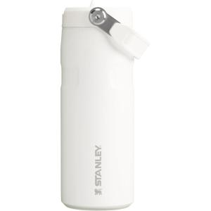 Stanley IceFlow Flip Straw 2.0 Water Bottle 24 OZ | Built-In Straw with Larger Opening | Lightweight & Leak-Resistant | Insulated Stainless Steel | BPA-Free | Blue Sky(Frost)