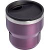 STANLEY Stay-Hot Stacking Camp Cup 10 oz | Press In Drink Through Lid | Cup for Coffee, Tea and Drinks | Insulated Stainless Steel Coffee Mug | BPA-Free(Wisteria Shine)