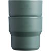 STANLEY Stay-Hot Stacking Camp Cup 10 oz | Press In Drink Through Lid | Cup for Coffee, Tea and Drinks | Insulated Stainless Steel Coffee Mug | BPA-Free(Shale (2-Pack))