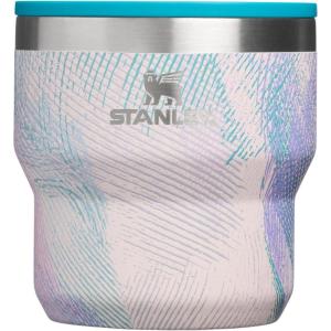 STANLEY Stay-Hot Stacking Camp Cup 10 oz | Press In Drink Through Lid | Cup for Coffee, Tea and Drinks | Insulated Stainless Steel Coffee Mug | BPA-Free(Sea Glass Plume)