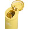STANLEY Flowstate Spring Bottle | Leakproof Water Bottle with Carry Strap & Flip-Top Locking Lid | Insulated Stainless Steel | Fits Most Cup Holders | BPA-Free | 20 oz | Coastal Teal(Daffodil)