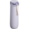 STANLEY Flowstate Spring Bottle | Leakproof Water Bottle with Carry Strap & Flip-Top Locking Lid | Insulated Stainless Steel | Fits Most Cup Holders | BPA-Free | 20 oz | Black 2.0(Purple Dust)
