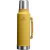 Stanley Classic Legendary Vacuum Bottle 1.5 qt | Wide Mouth with Leakproof Cup Lid | Keep Drinks Hot or Cold | Packable for Travel | Insulated Stainless Steel Thermos | BPA-Free | Dijon