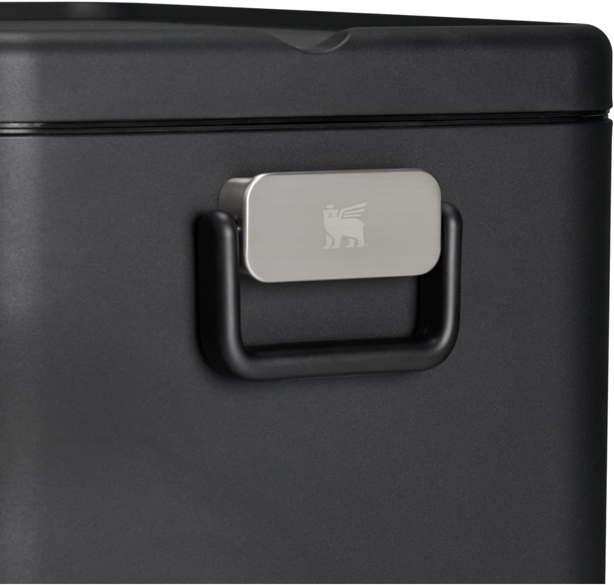 imageSTANLEY Lifted Spirits Stainless Steel Cooler Vacuum Insulated Hard Cooler Leakproof VaultSeal Latch Premium 188 Recycled Stainless Steel BPAFreeBlack