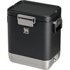 STANLEY Lifted Spirits™ Stainless Steel Cooler | Vacuum Insulated Hard Cooler | Leakproof VaultSeal™ Latch | Premium 18/8 Recycled Stainless Steel | BPA-Free(Black)