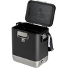STANLEY Lifted Spirits™ Stainless Steel Cooler | Vacuum Insulated Hard Cooler | Leakproof VaultSeal™ Latch | Premium 18/8 Recycled Stainless Steel | BPA-Free(Black)