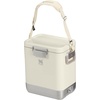 STANLEY Lifted Spirits™ Stainless Steel Cooler | Vacuum Insulated Hard Cooler | Leakproof VaultSeal™ Latch | Premium 18/8 Recycled Stainless Steel | BPA-Free(Cream Gloss)