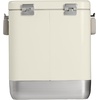 STANLEY Lifted Spirits™ Stainless Steel Cooler | Vacuum Insulated Hard Cooler | Leakproof VaultSeal™ Latch | Premium 18/8 Recycled Stainless Steel | BPA-Free(Cream Gloss)