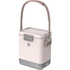 STANLEY Lifted Spirits™ Stainless Steel Cooler | Vacuum Insulated Hard Cooler | Leakproof VaultSeal™ Latch | Premium 18/8 Recycled Stainless Steel | BPA-Free(Rose Quartz Gloss)