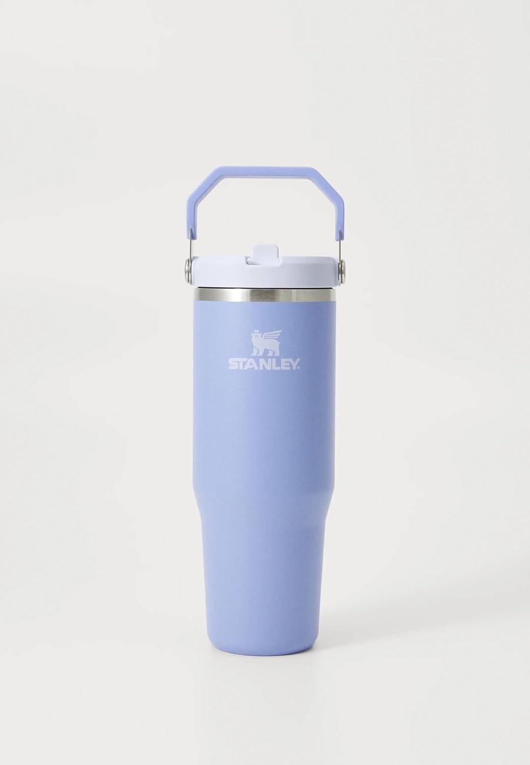 image:imageSTANLEY IceFlow 20 Flip Straw Tumbler with Handle 30 oz Twist On Lid and Flip Up Straw Leak Resistant Water Bottle Insulated Stainless Steel BPAFree Team Dark Green RedHydrangea