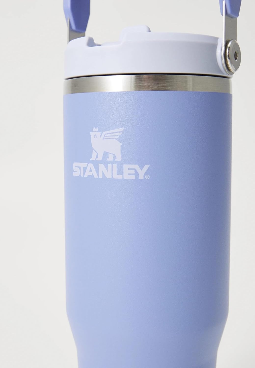 image:imageSTANLEY IceFlow 20 Flip Straw Tumbler with Handle 30 oz Twist On Lid and Flip Up Straw Leak Resistant Water Bottle Insulated Stainless Steel BPAFree Team Dark Green RedHydrangea