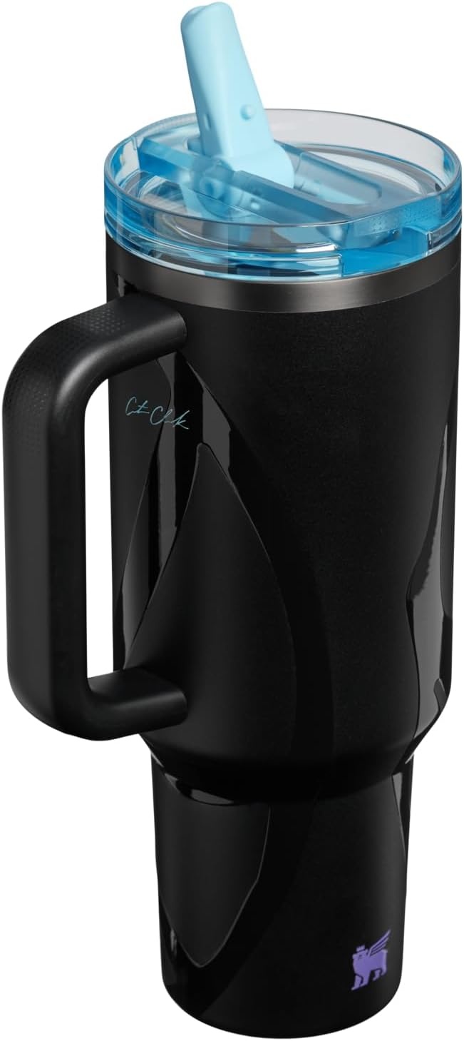 image:imageSTANLEY x Caitlin Clark Quencher ProTour Flip Straw Tumbler with Leakproof Lid 30 oz Builtin Straw and Handle Cup Holder Compatible for Travel Insulated Stainless Steel BPAFree BlacktopCaitlin Clark Blacktop