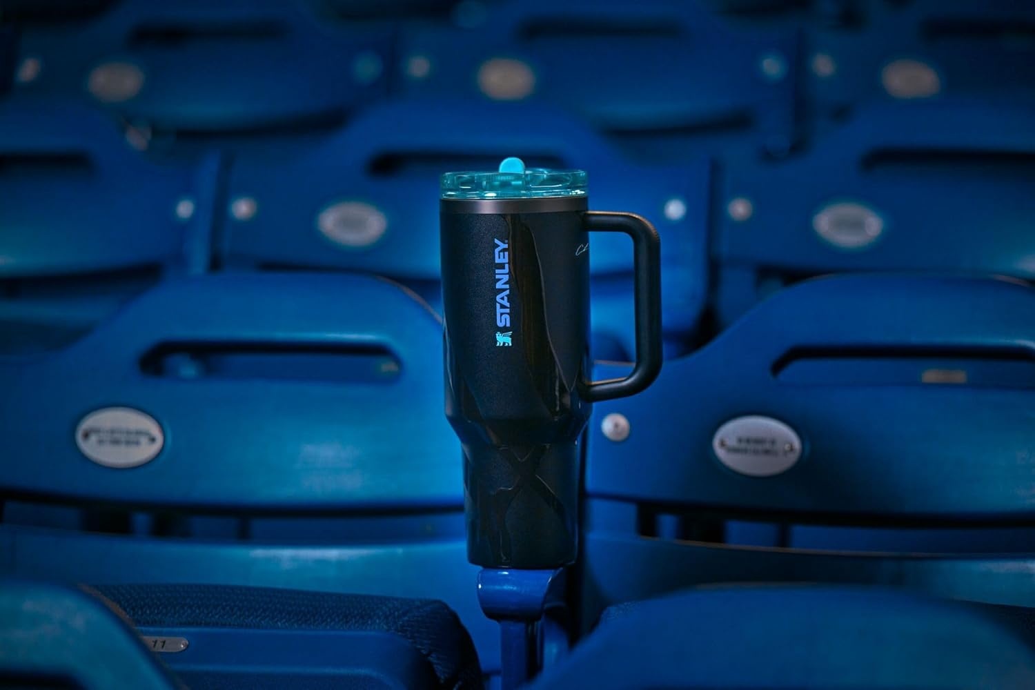image:imageSTANLEY x Caitlin Clark Quencher ProTour Flip Straw Tumbler with Leakproof Lid 30 oz Builtin Straw and Handle Cup Holder Compatible for Travel Insulated Stainless Steel BPAFree BlacktopCaitlin Clark Blacktop