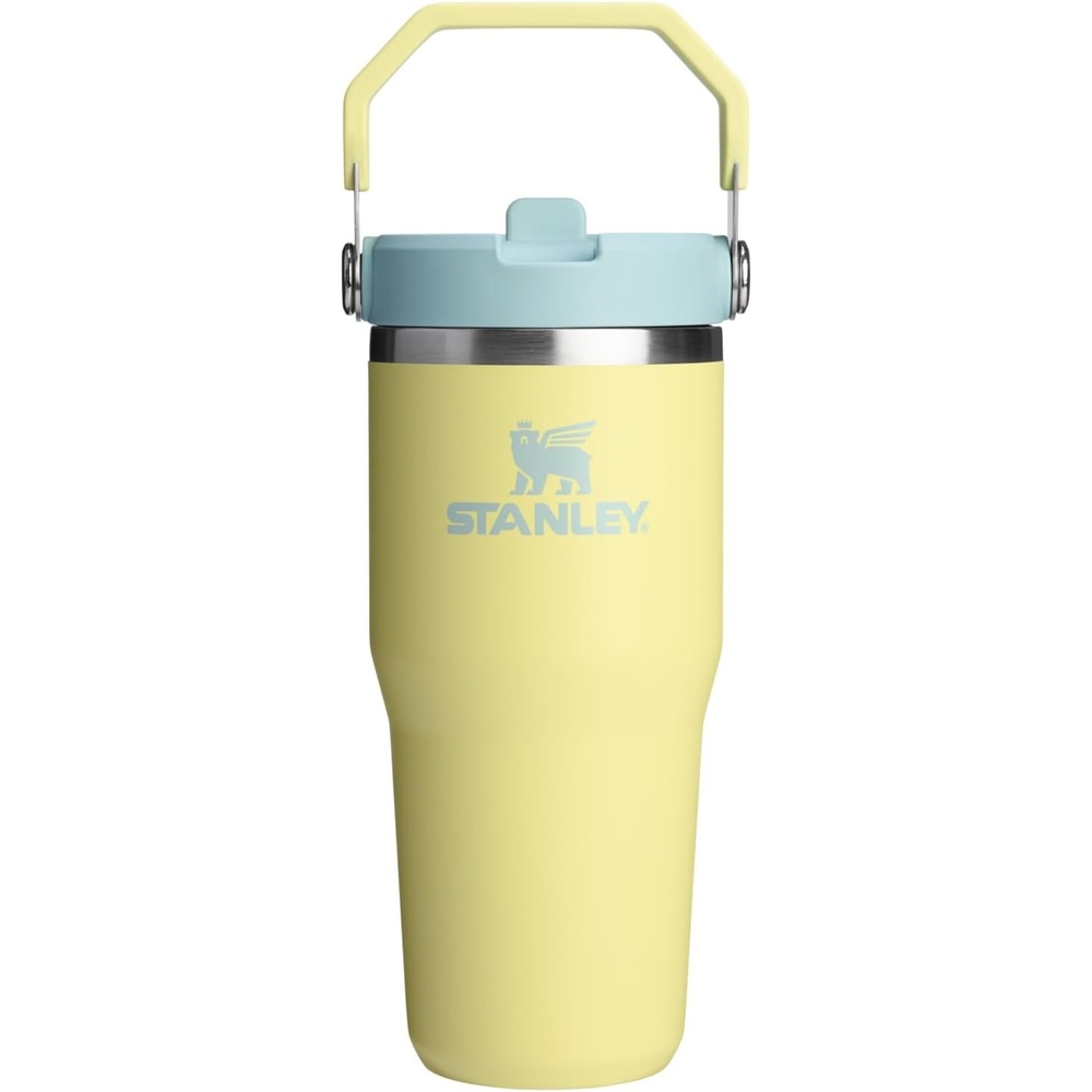 image:imageSTANLEY IceFlow 20 Flip Straw Tumbler with Handle 30 oz Twist On Lid and Flip Up Straw Leak Resistant Water Bottle Insulated Stainless Steel BPAFree Team Dark Green RedPomelo