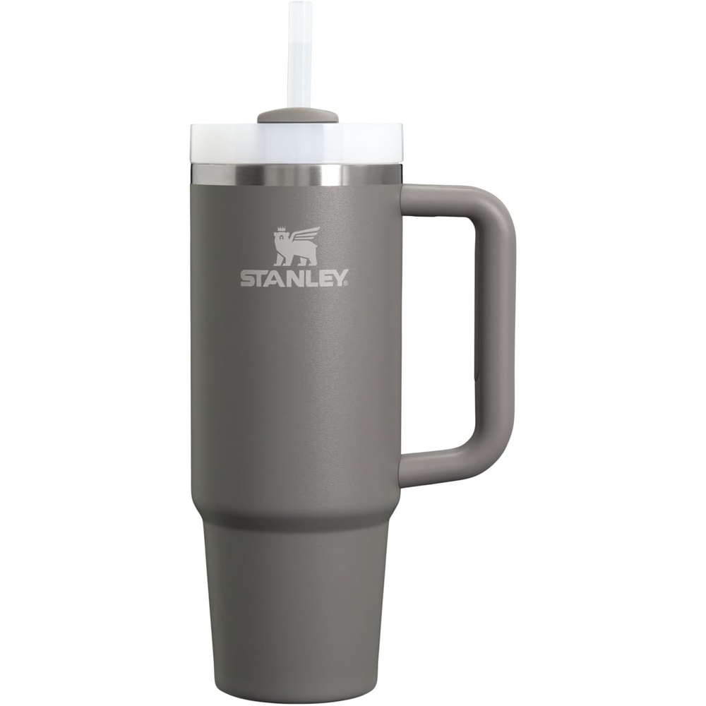 image:imageSTANLEY Quencher H20 Tumbler with Handle and Straw 40 oz Flowstate 3Position Lid Cup Holder Compatible for Travel Insulated Stainless Steel Cup BPAFree Chili Red FireworksStone