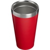 STANLEY Adventure Stacking Beer Pint Glass, 16 oz | Stackable Drinking Cup for Cold Beverages | Dishwasher Safe | Insulated Stainless Steel Tumbler | BPA-Free | Team Red Dark Blue
