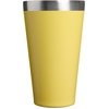 STANLEY Adventure Stacking Beer Pint Glass, 16 oz | Stackable Drinking Cup for Cold Beverages | Dishwasher Safe | Insulated Stainless Steel Tumbler | BPA-Free | Team Yellow Green
