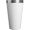 STANLEY Adventure Stacking Beer Pint Glass, 16 oz | Stackable Drinking Cup for Cold Beverages | Dishwasher Safe | Insulated Stainless Steel Tumbler | BPA-Free | Team White Dark Blue
