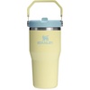 STANLEY IceFlow 2.0 Flip Straw Tumbler with Handle, 30 oz | Twist On Lid and Flip Up Straw | Leak Resistant Water Bottle | Insulated Stainless Steel | BPA-Free | Team Dark Green Red(Pomelo)