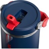 STANLEY IceFlow 2.0 Flip Straw Tumbler with Handle, 30 oz | Twist On Lid and Flip Up Straw | Leak Resistant Water Bottle | Insulated Stainless Steel | BPA-Free | Team Dark Green Red(Team Navy Red)