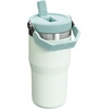 STANLEY IceFlow 2.0 Flip Straw Tumbler with Handle, 30 oz | Twist On Lid and Flip Up Straw | Leak Resistant Water Bottle | Insulated Stainless Steel | BPA-Free | Team Dark Green Red(Mist)