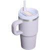 STANLEY Quencher H2.0 Tumbler with Handle and Straw 40 oz | Flowstate 3-Position Lid | Cup Holder Compatible for Travel | Insulated Stainless Steel Cup | BPA-Free | Chili Red Fireworks(Purple Dust)