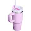 STANLEY Quencher H2.0 Tumbler with Handle and Straw 40 oz | Flowstate 3-Position Lid | Cup Holder Compatible for Travel | Insulated Stainless Steel Cup | BPA-Free | Chili Red Fireworks(Soft Orchid)