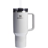 STANLEY Quencher H2.0 Tumbler with Handle and Straw 40 oz | Flowstate 3-Position Lid | Cup Holder Compatible for Travel | Insulated Stainless Steel Cup | BPA-Free | Chili Red Fireworks(Fluted Ash Gloss)