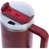STANLEY Quencher H2.0 Tumbler with Handle and Straw 40 oz | Flowstate 3-Position Lid | Cup Holder Compatible for Travel | Insulated Stainless Steel Cup | BPA-Free | Chili Red Fireworks(Cranberry)
