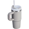 STANLEY Quencher H2.0 Tumbler with Handle and Straw 40 oz | Flowstate 3-Position Lid | Cup Holder Compatible for Travel | Insulated Stainless Steel Cup | BPA-Free | Chili Red Fireworks(Ash)