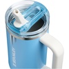 STANLEY Quencher ProTour Flip Straw Tumbler with Leakproof Lid, 30 oz | Built-in Straw and Handle | Cup Holder Compatible for Travel | insulated Stainless Steel Cup | BPA-Free | Team Light Blue White(Team Light Blue White)
