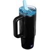 STANLEY Quencher ProTour Flip Straw Tumbler with Leakproof Lid, 30 oz | Built-in Straw and Handle | Cup Holder Compatible for Travel | insulated Stainless Steel Cup | BPA-Free | Team Light Blue White(Caitlin Clark Blacktop)